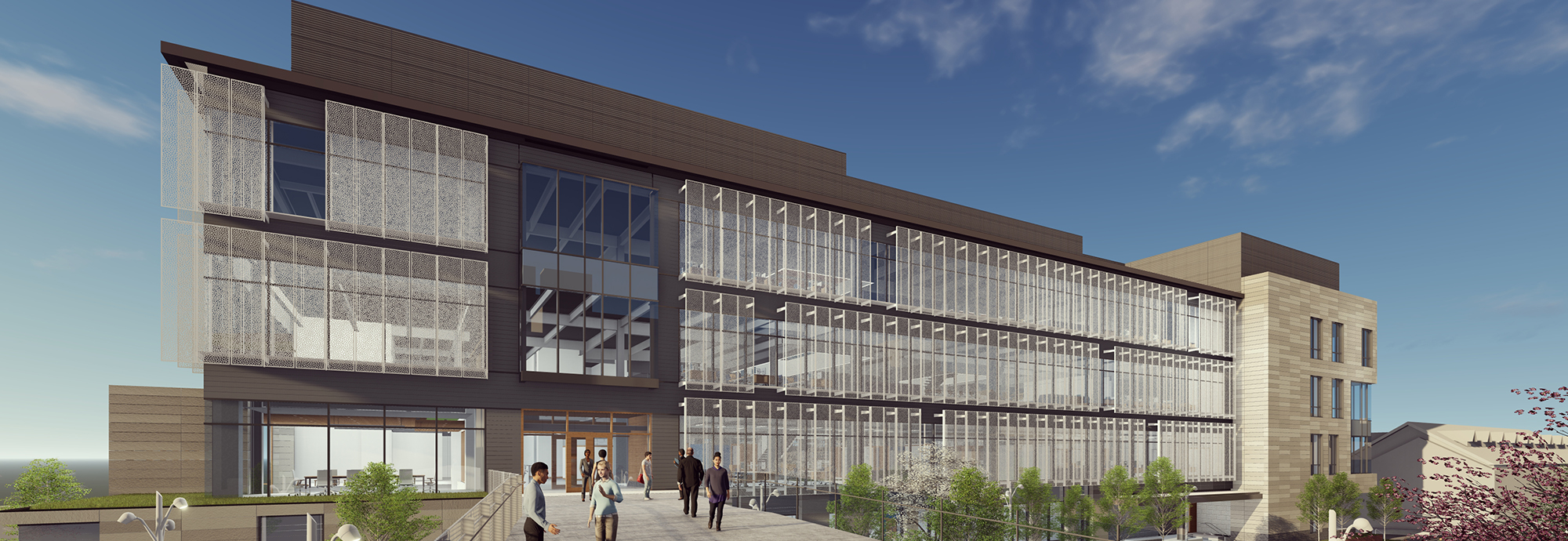 rendering of the HST building