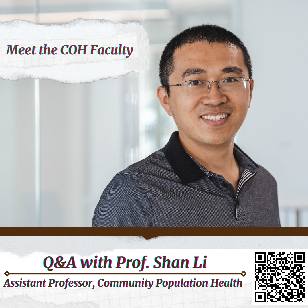 Q&A_Slide with image of Professor Shan_Li