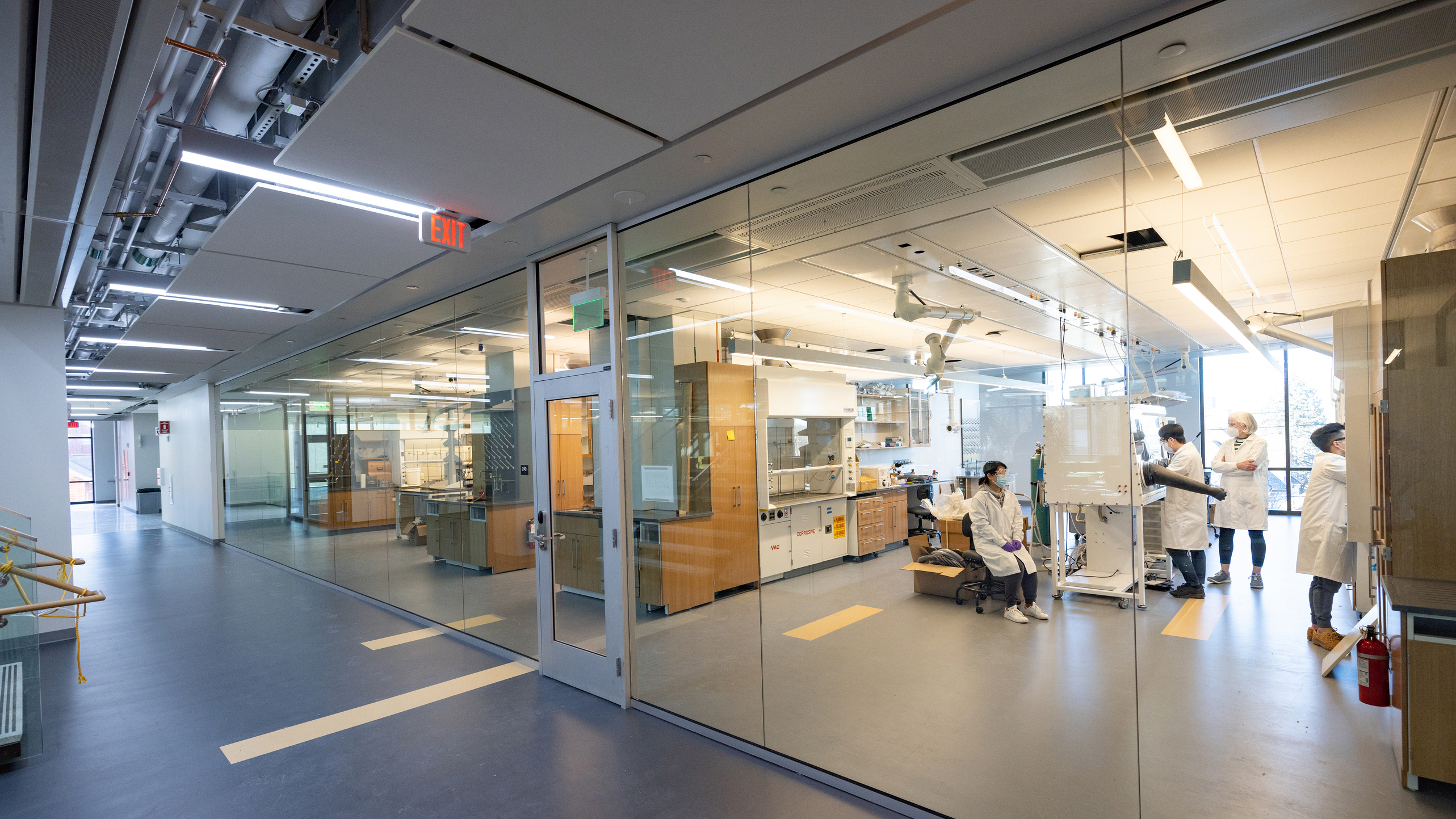 Laboratory in HST building