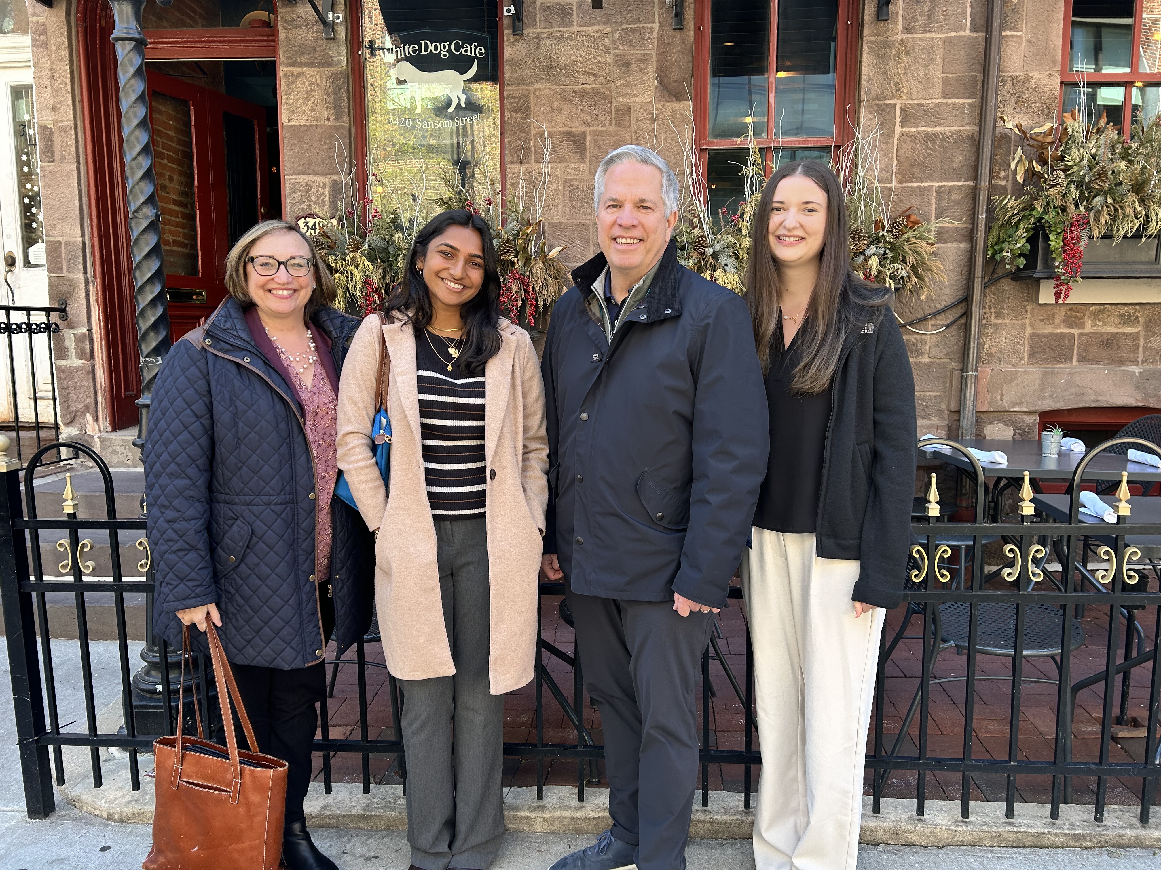 From left to right: Beth Dolan, Neha Paras, Doug Hock, Lauren Lencovich.