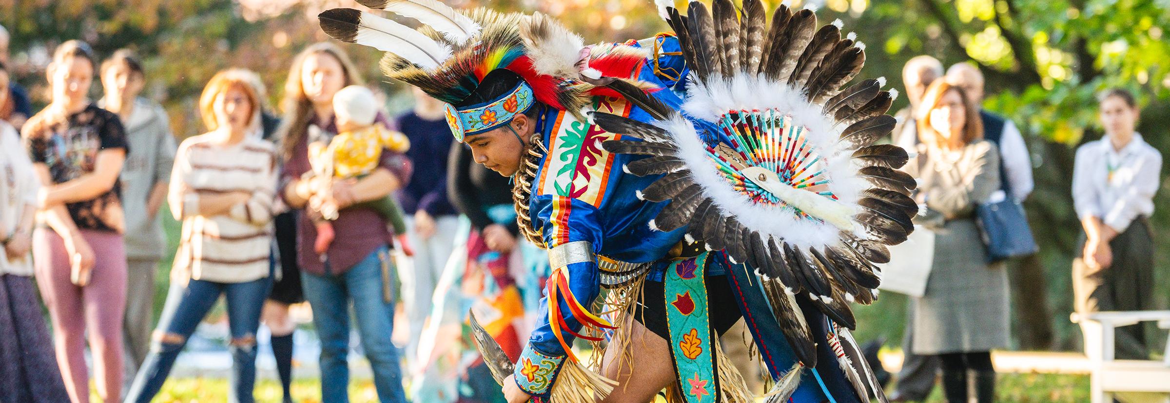indigenous dancer