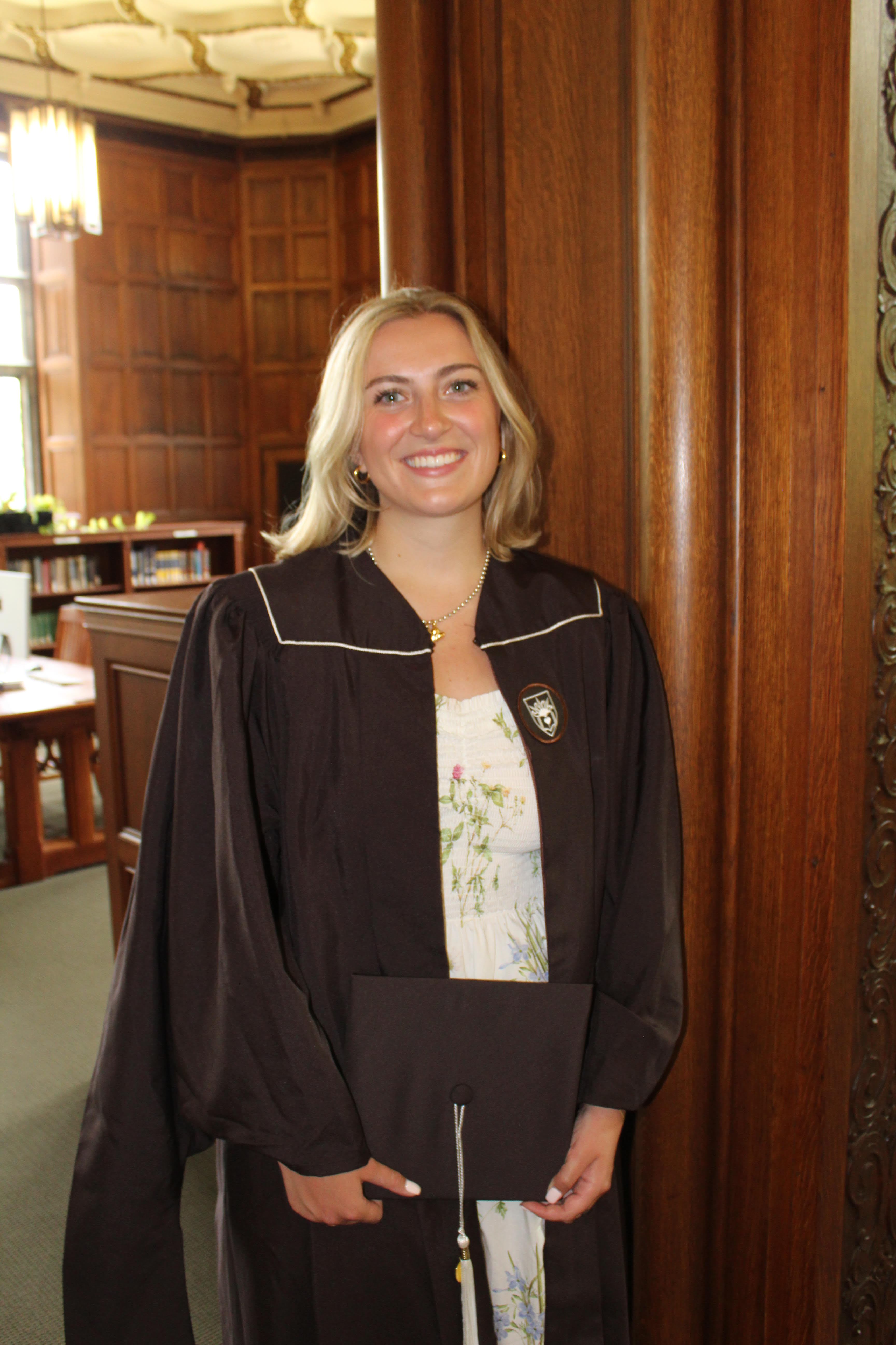 Katie Blomkvist graduated from Lehigh with her Master of Public Health this Spring
