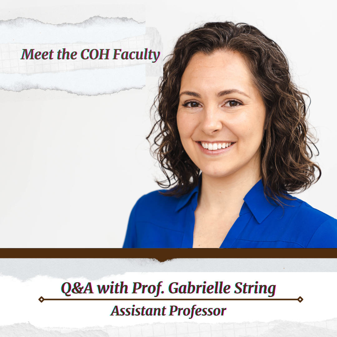 Image of Gabrielle String Question and Answer Slide