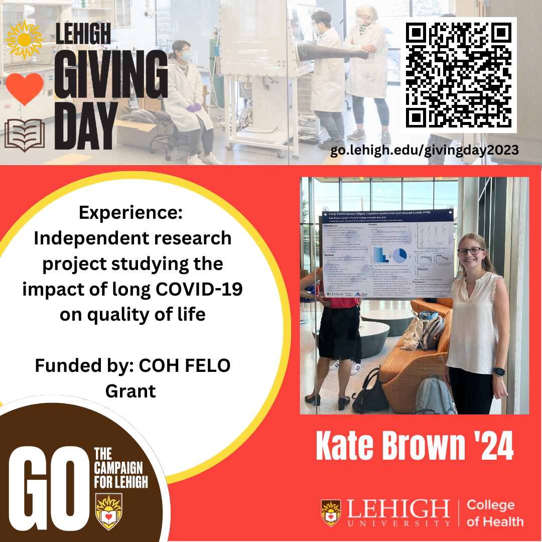Image of Kate Brown_Lehigh Giving Day 2023