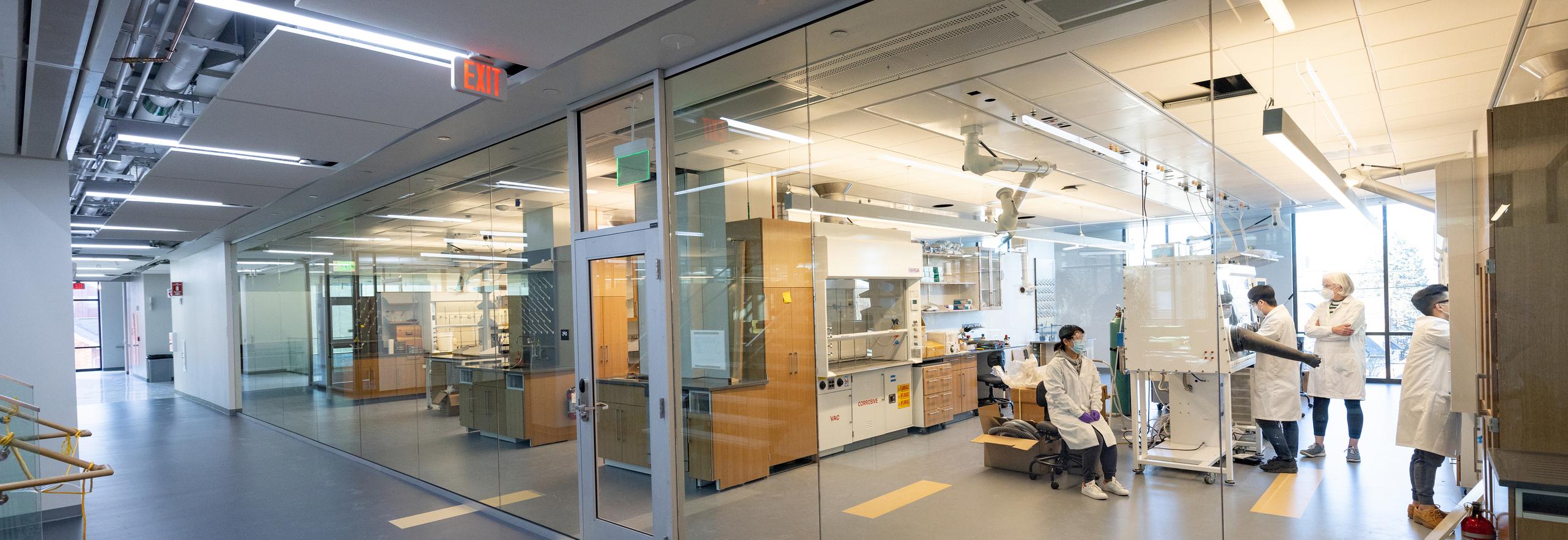 Laboratory in HST building