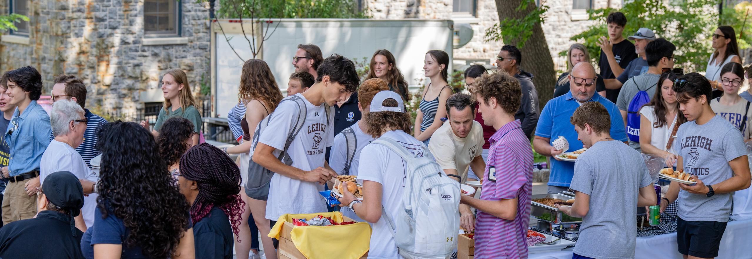 Group of students outside