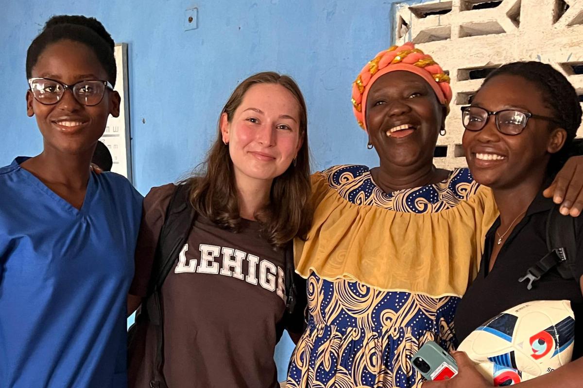 lehigh global health student